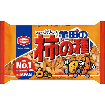 Kameda Kakinotane 6 Bags 180G