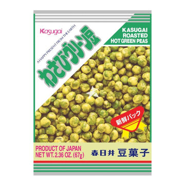 Kasugai Roasted Hot Green Peas 67g