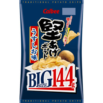 Calbee Kattage Chips Big Light Salt Flavor 144G