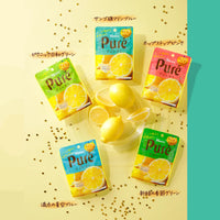 KANRO Pure Gummy Candy Lemon Flavor 56g