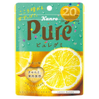 KANRO Pure Gummy Candy Lemon Flavor 56g