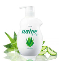 Kracie Naive Body Soap Aloe Extract Pump 530ml