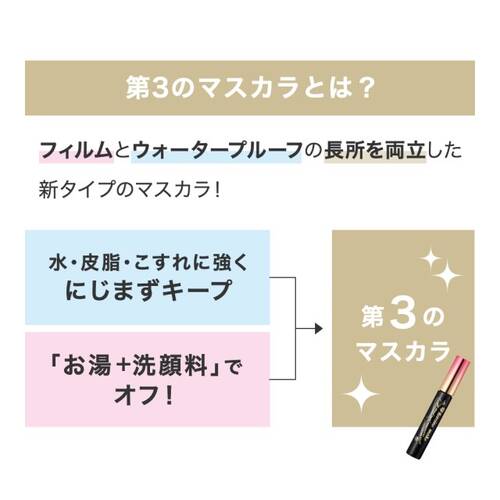 Kiss Me Heroine Volume and Curl Mascara Advanced Film#02 Brown