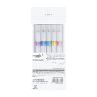 Double Ended Marker Pen 5-Color Set PM-MT200-5S