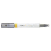 Double Ended Marker Pen Gray PM-MT201YM Yellow/Gray [2]