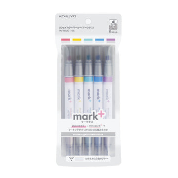 Double Headed Marker Gray 5-Color Set PM-MT201-5-Color Set [2]