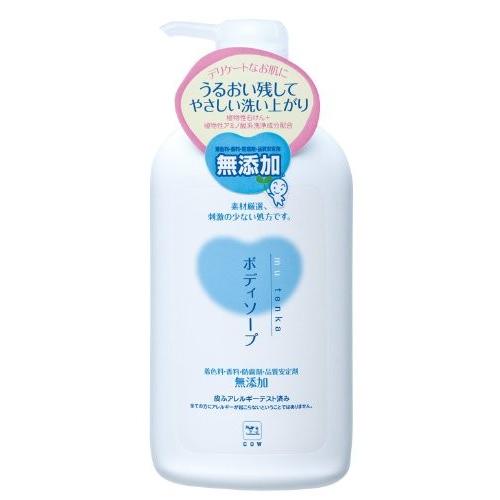 KYOSHINSYA Cow Brand Additive-Free Body Soap 550ml