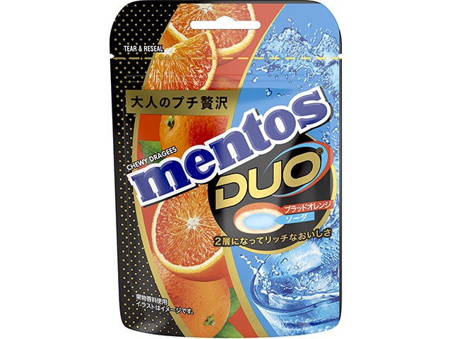 Mentos Duo Blood Orange & Soda