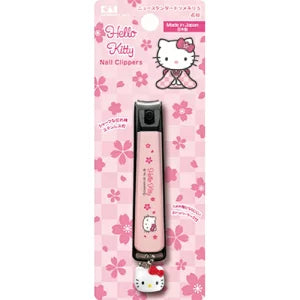 Kai Hello Kitty Japanese Style New Standard Nail Clippers S Hanazakura 1pc