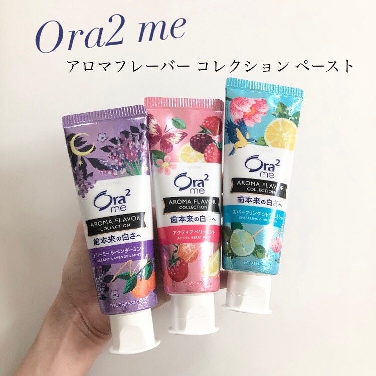 SUNSTAR Ora2 Aroma Flavor Collection Paste Sparkling Citrus Mint