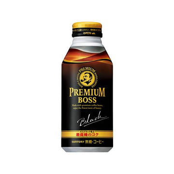 SUNTORY BOSS Premium Black Coffee 390g