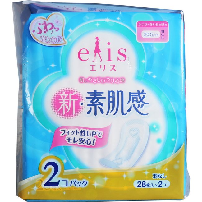 Elis New Bare Skin Feeling (For Heavy Days to Normal Days) No Wings 20.5 cm