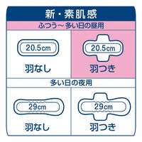 大王Elis爱丽丝 新素肌护翼卫生巾 重度日用型205mm