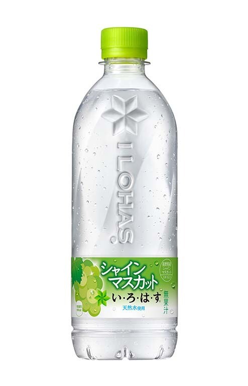 Irohas 麝香葡萄矿泉水 540ml PET