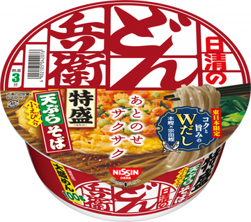 Nissin Donbei Tokumori Tempura Soba 143G