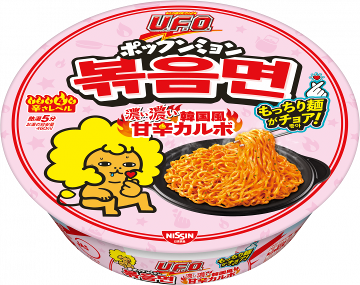 日清UFO 韩式甜辣酱炒面 101G