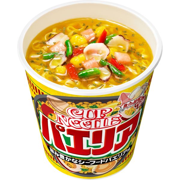 NISSIN CUP NOODLE SEAFOOD PAELLA FLAVOR