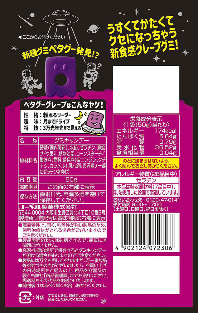 NOBEL Petagoo Gummy Grape