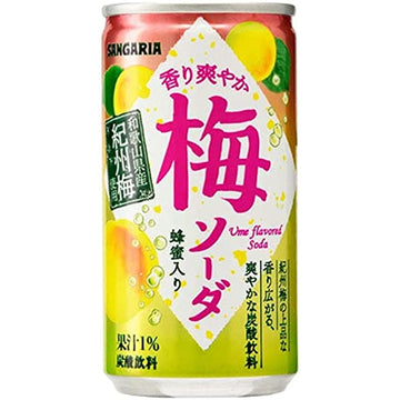 Sangaria fragrant refreshing plum soda 190g