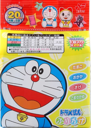 Nichifuri Doraemon Furikake Rice Seasoning 20 pcs