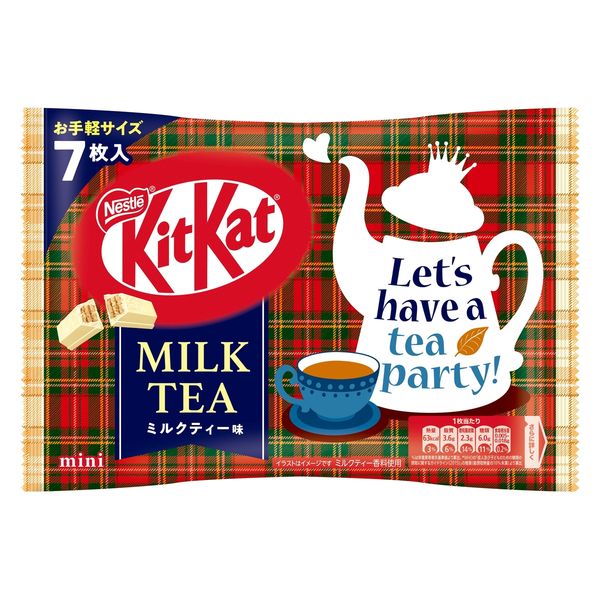 NESTLE KITKAT MINI WAFER CHOCOLATE MILK TEA 7PCS