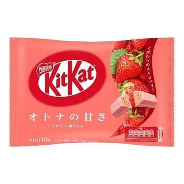 NESTLE KitKat Mini Strawberry biscuit 10 pcs