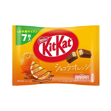 NESTLE KitKat Mini Chocolat Orange biscuit 7 pcs