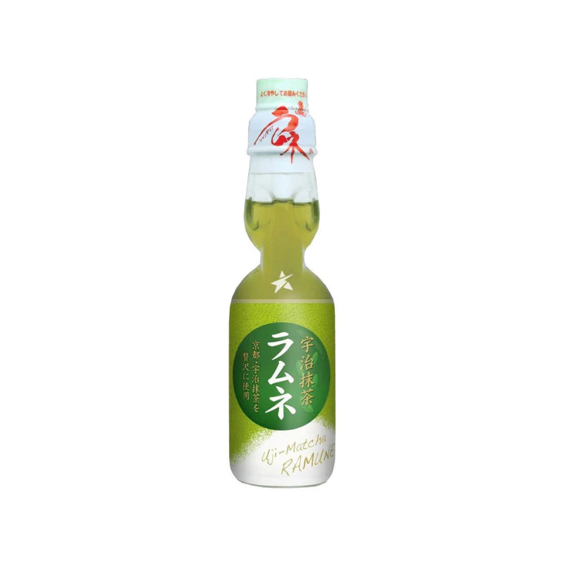 HATA Bottle Ramune Uji Matcha Ramune 200ml