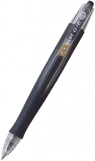 PILOT Automatic gel pen "G-6", 0.5 mm, black (BL-G6-5-B)