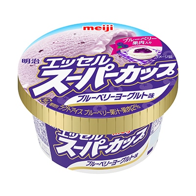 Meiji Essel Super Cup Blueberry Yogurt Flavor 200ml