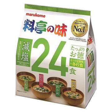料亭味 味噌汤 淡盐 24袋装