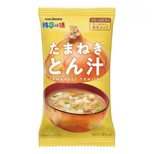 MARUKOME Freeze-dried granular miso soup Ryotei no Aji Onion soup