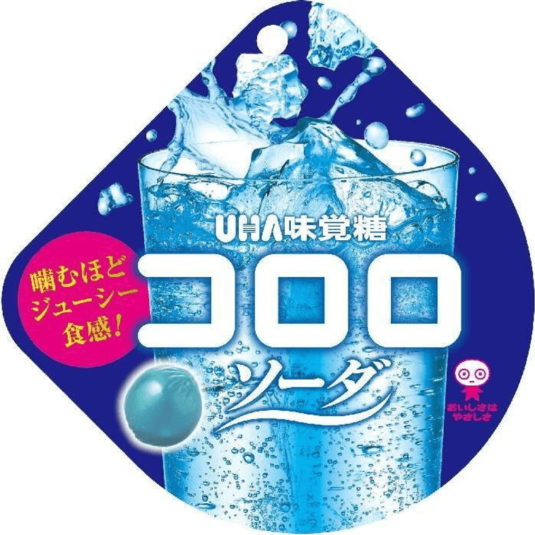 UHA Mikakuto Kororo Soda Gummy 40g