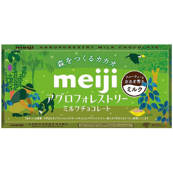 Meiji Agroforestry Milk Chocolate 45G