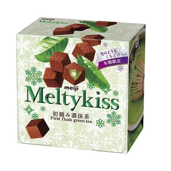 Meiji MeltyKiss Chocolate (Matcha) 52g