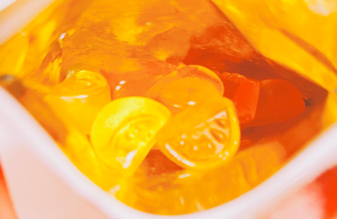 Meiji fruit juice gummy watermelon 54g