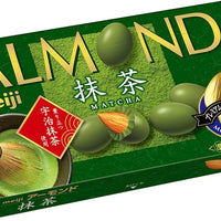 MEIJI Matcha Almond Chocolate 58G