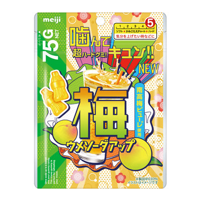 Meiji Plum Soda Gummy 75g