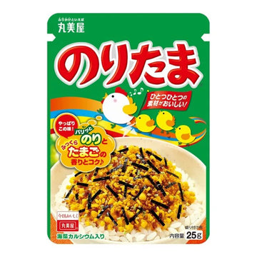 Marumiya Furikake Rice Topping Nori Tama Seaweed Egg Flavour 25g