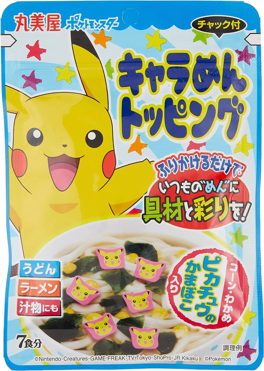 MARUMIYA POKEMON CHARACTER NOODLES TOPPING 14G