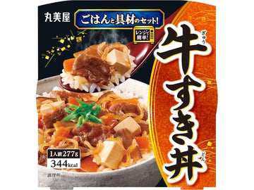 Marumiya Beef Sukiyaki Bowl with Rice