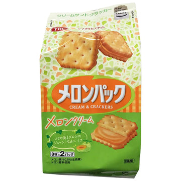 YBC Sandwich Cookies Melon Cream 148.8g