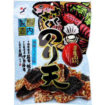 Yamaei Seaweed Tempura Snack Seafood Mix Flavor