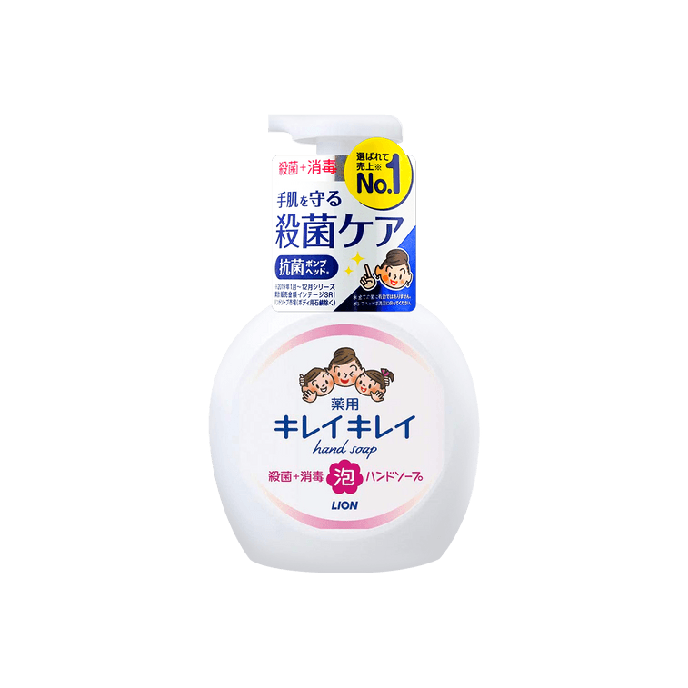  LION狮王 泡沫洗手液 儿童泡沫型除菌抗菌家用 250ml