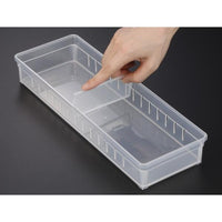 INOMATA Kitchen Tray Wide Clear