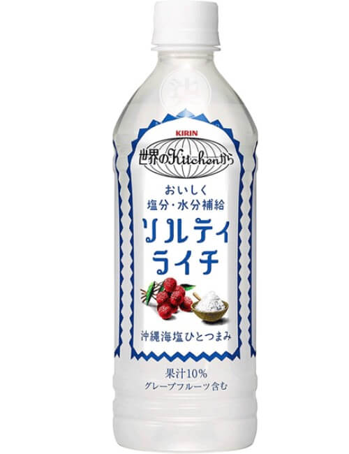 KIRIN Juicy Litchi & Okinawa Sea Salt Soft Drink 500ml