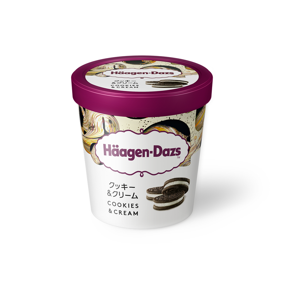 HaagenDazs Pint Cookie&Cream 473ml