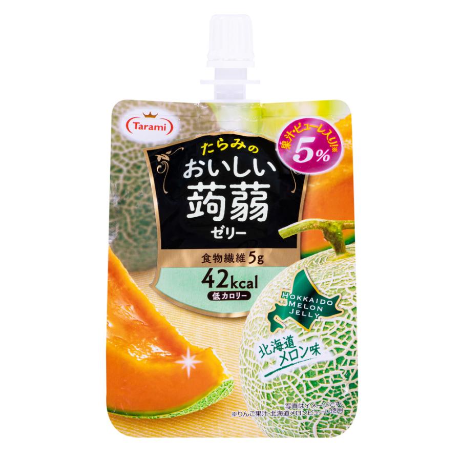 TARAMI delicious konjac jelly series Hokkaido melon flavor