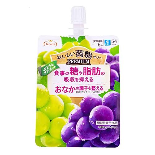 TARAMI delicious konjac jelly PREMIUM series Grape & Muscat