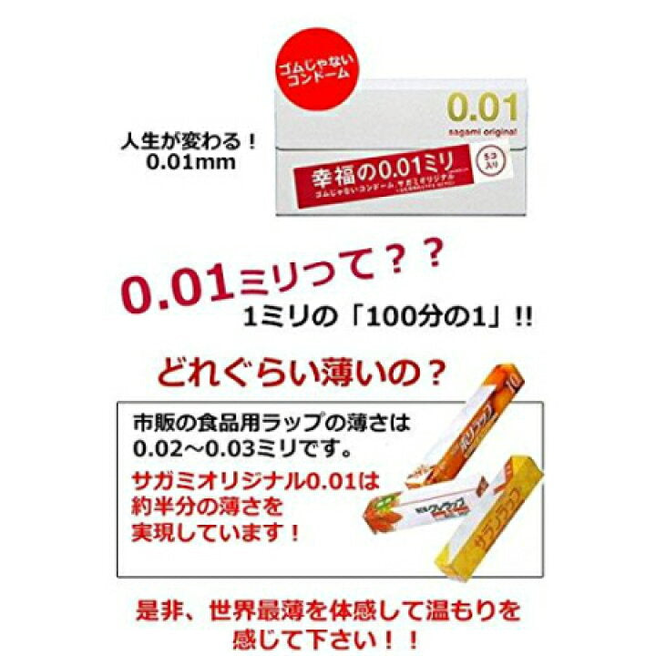 Sagami Condom Original 001 set of 5 (controlled medical equipment)